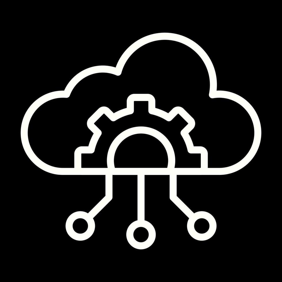 Cloud Governance Vector Icon