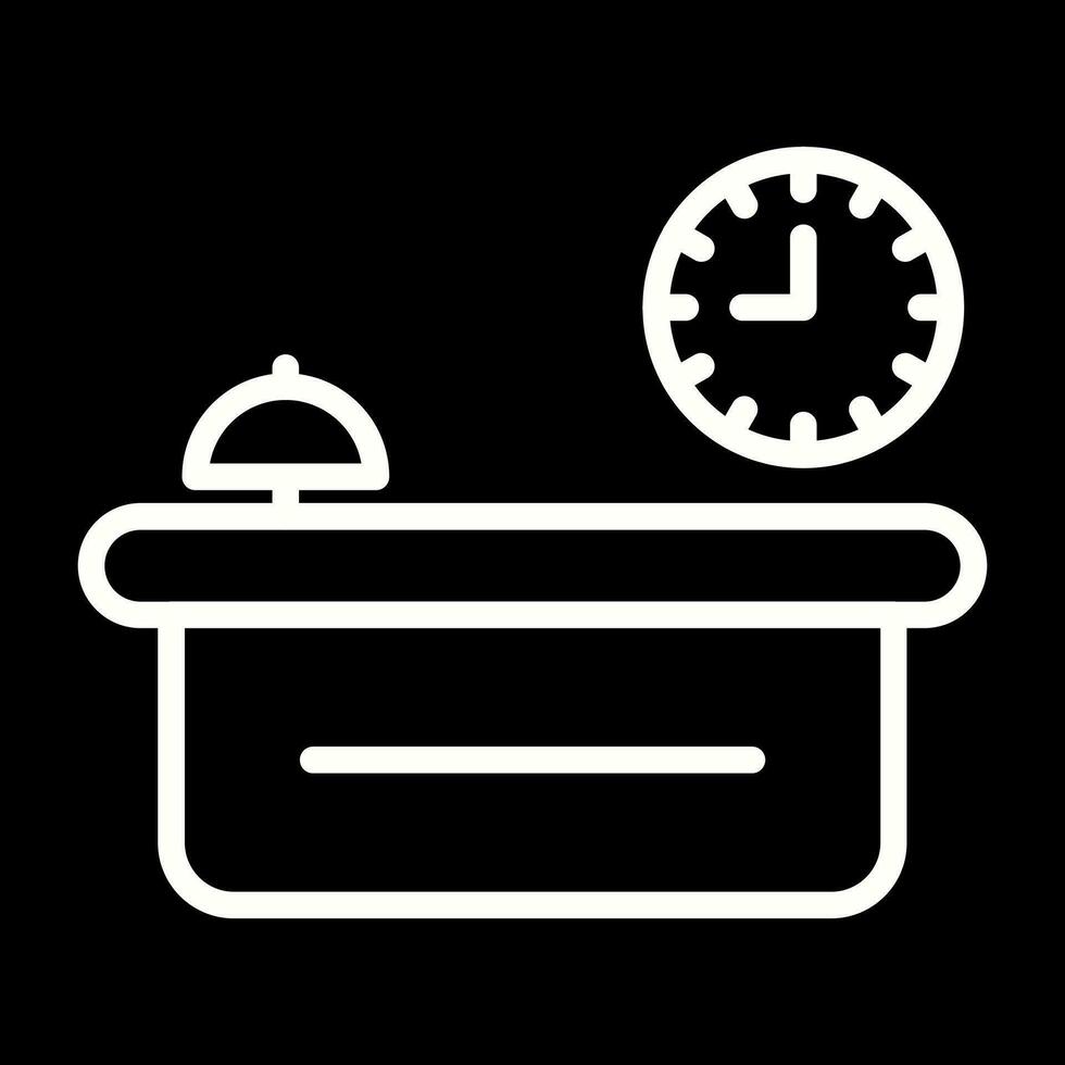 Customer Service Counter Vector Icon