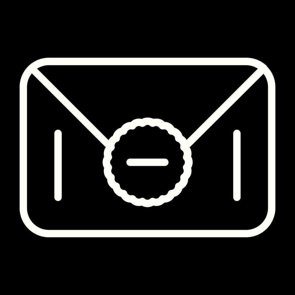 icono de vector de correo electrónico