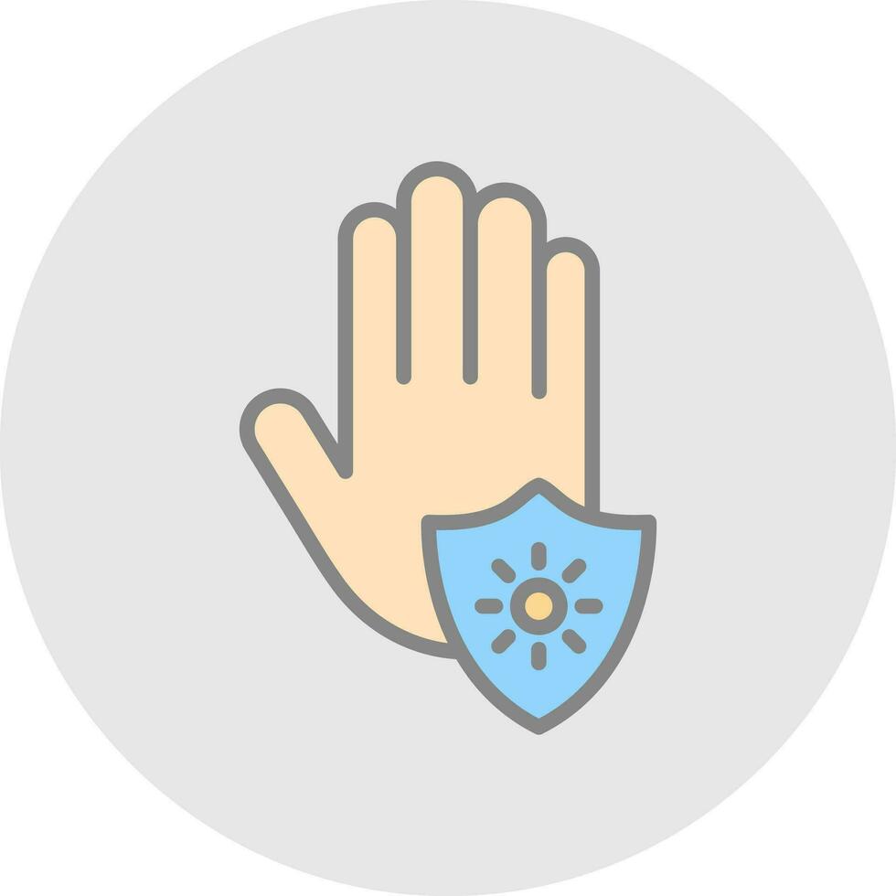 Sun Protection  Vector Icon Design