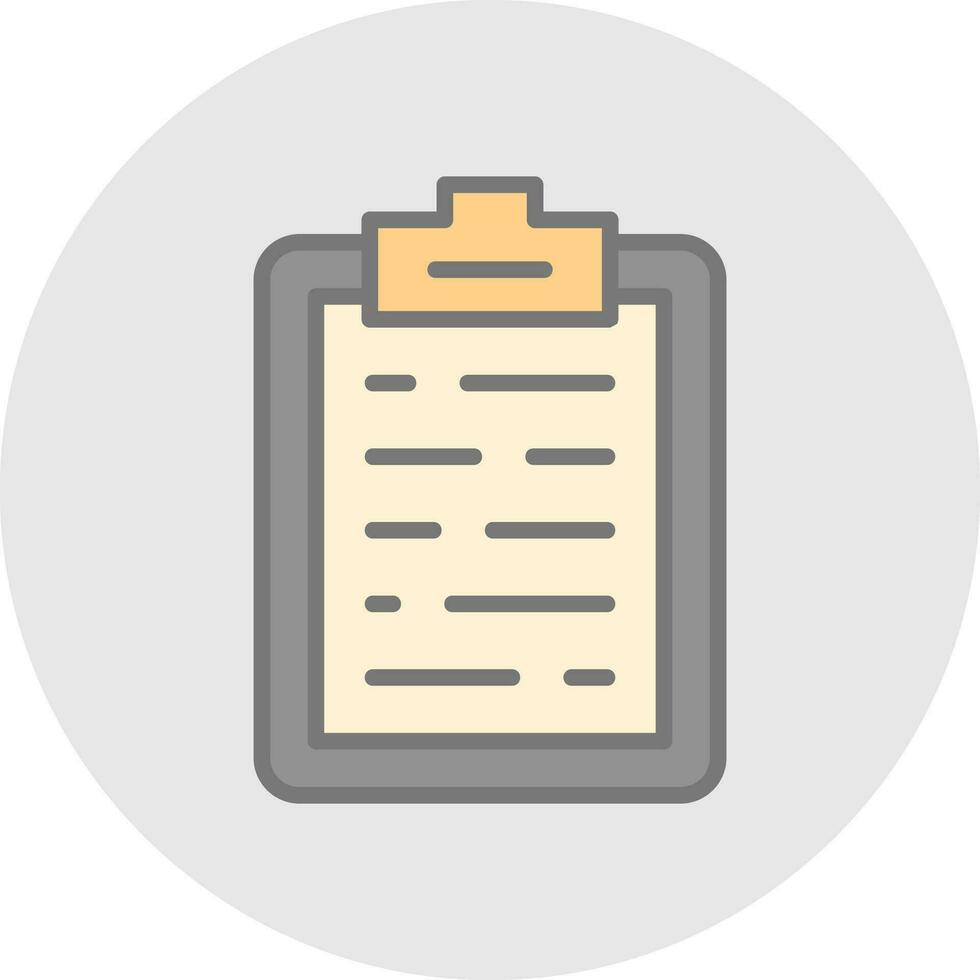 List  Vector Icon Design