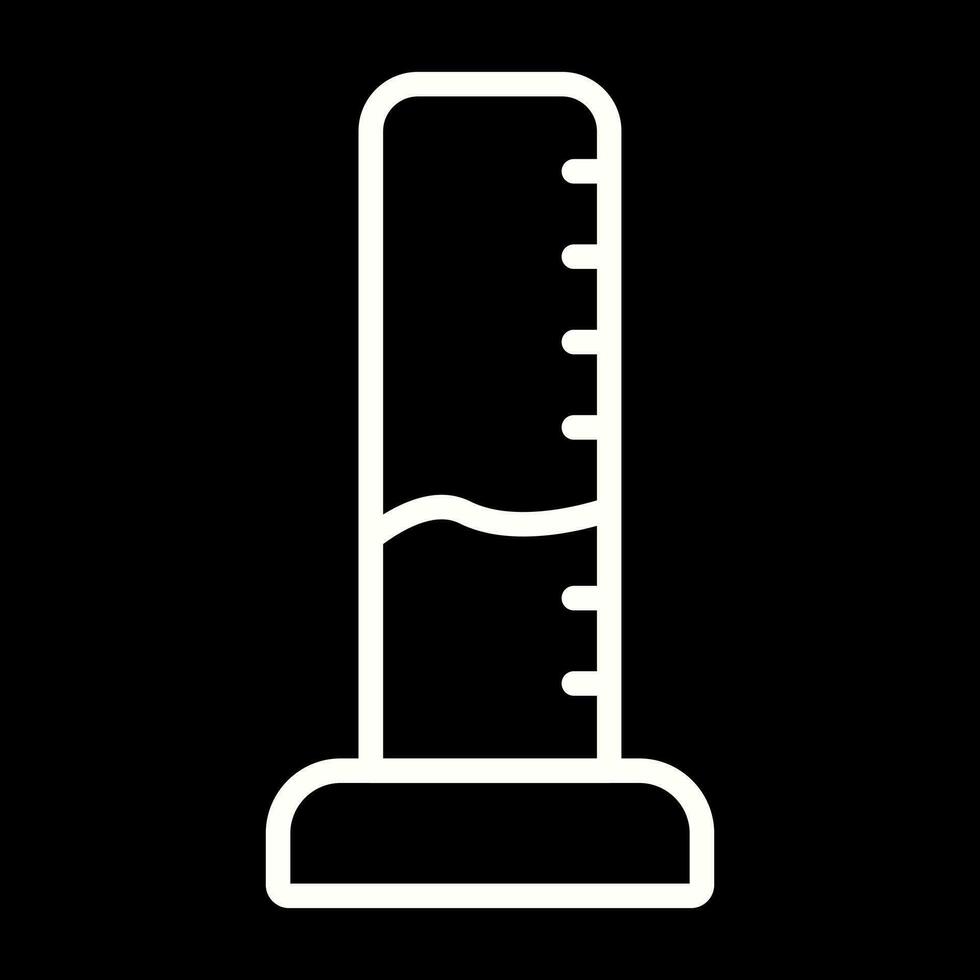 Graduated Cylinder Vector Icon