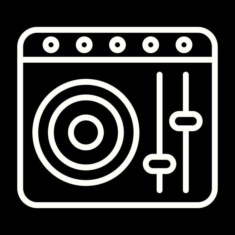 DJ Controller Vector Icon