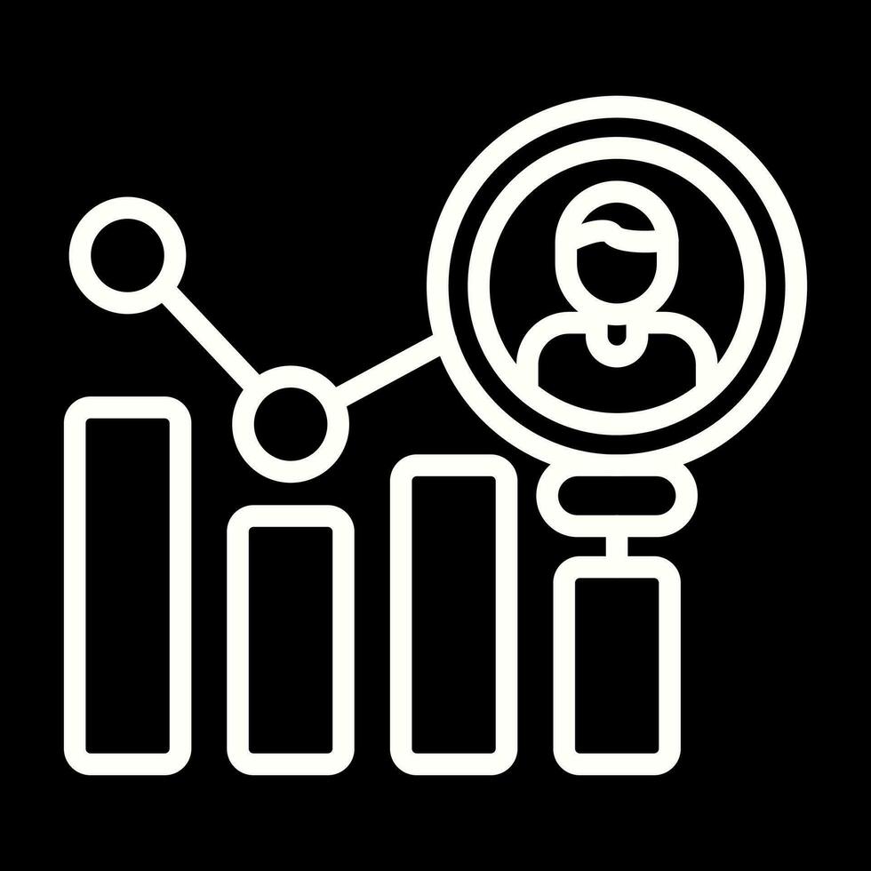 Customer Analytics Vector Icon