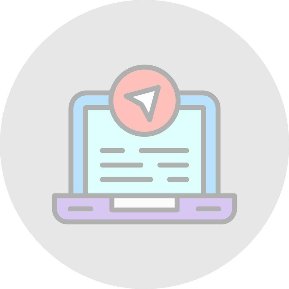 Send  Vector Icon Design