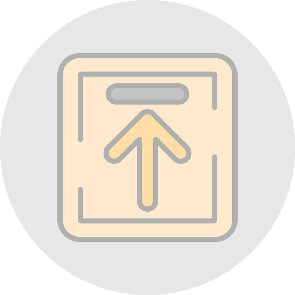 Up Arrow Upload Vector Icon Design