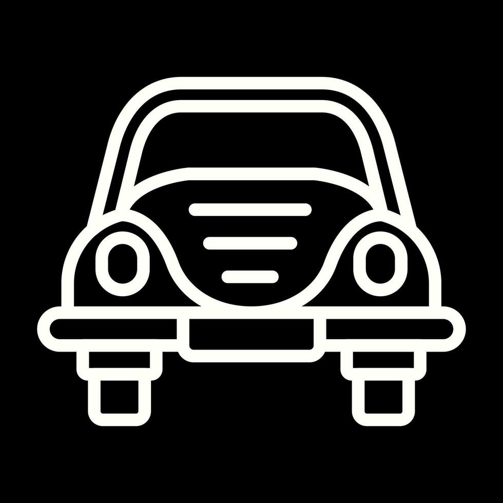 icono de vector de coche