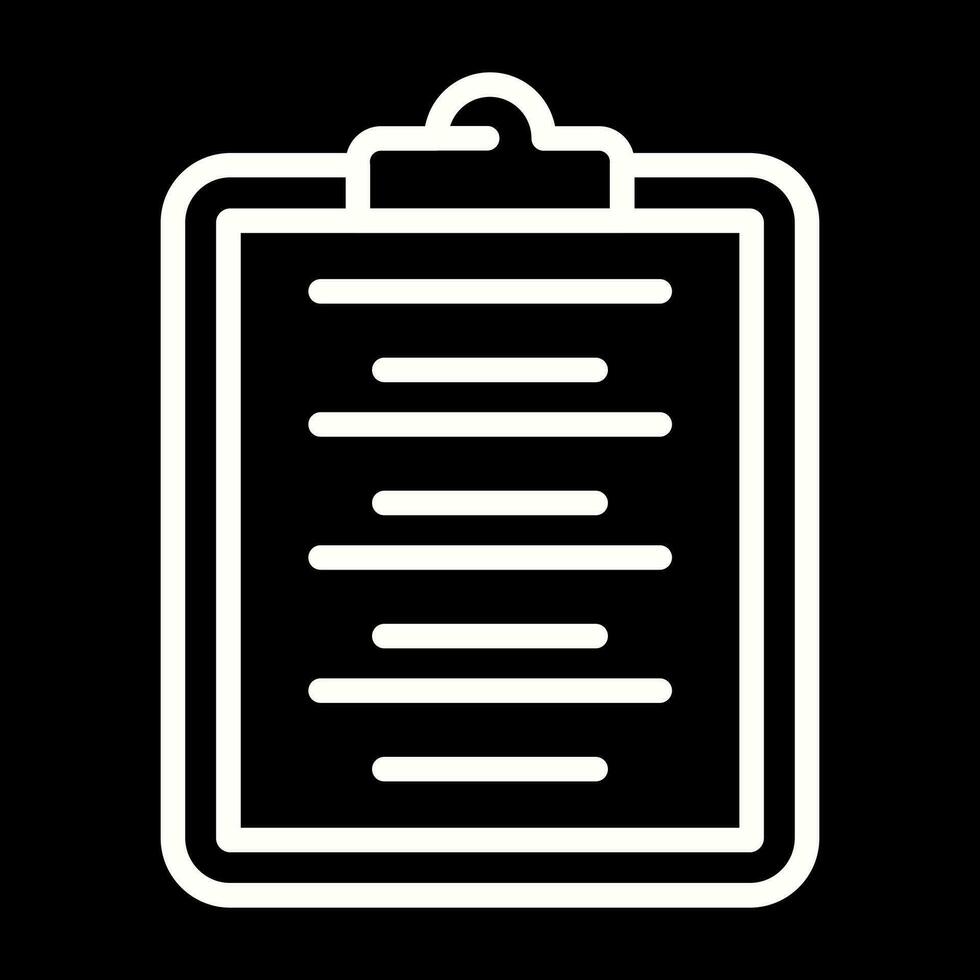 Writing Pad Vector Icon