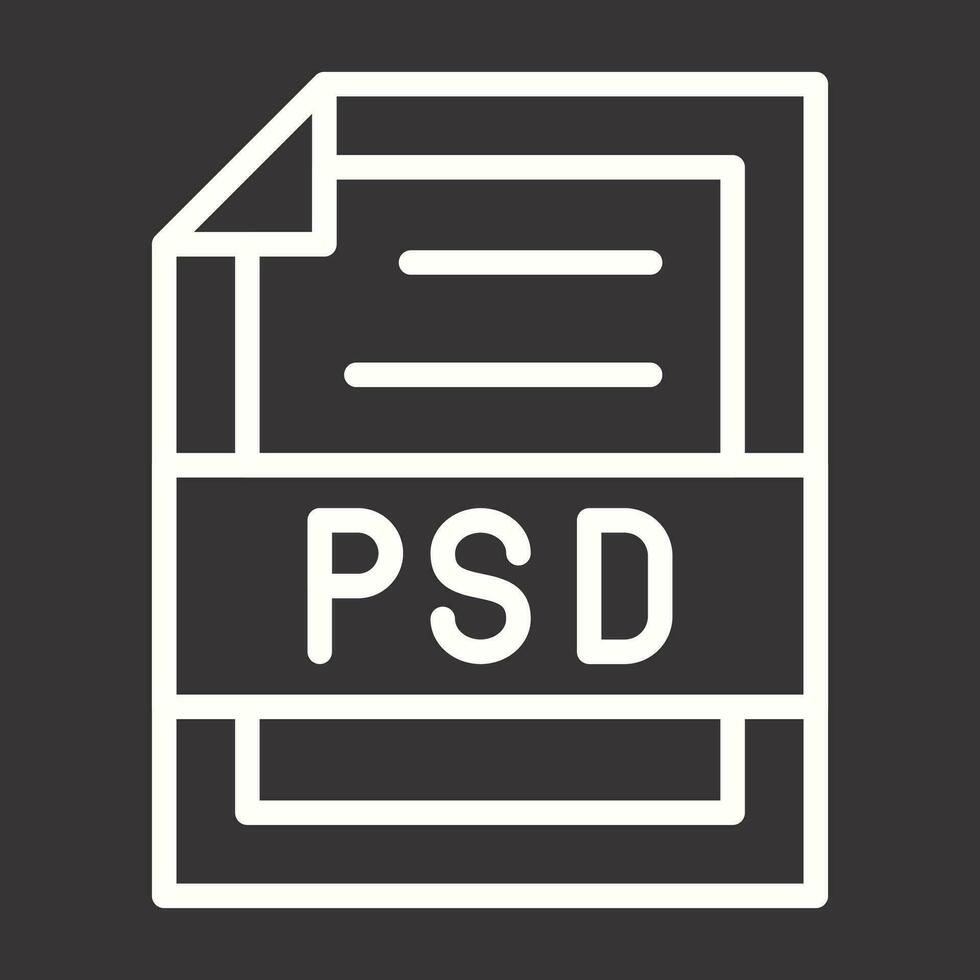 psd archivo vector icono