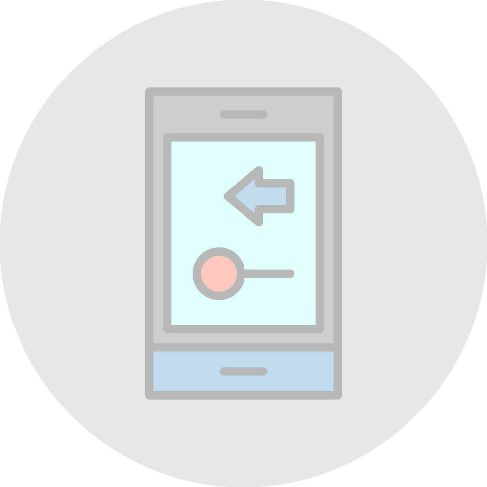 Swipe Vector Icon Design