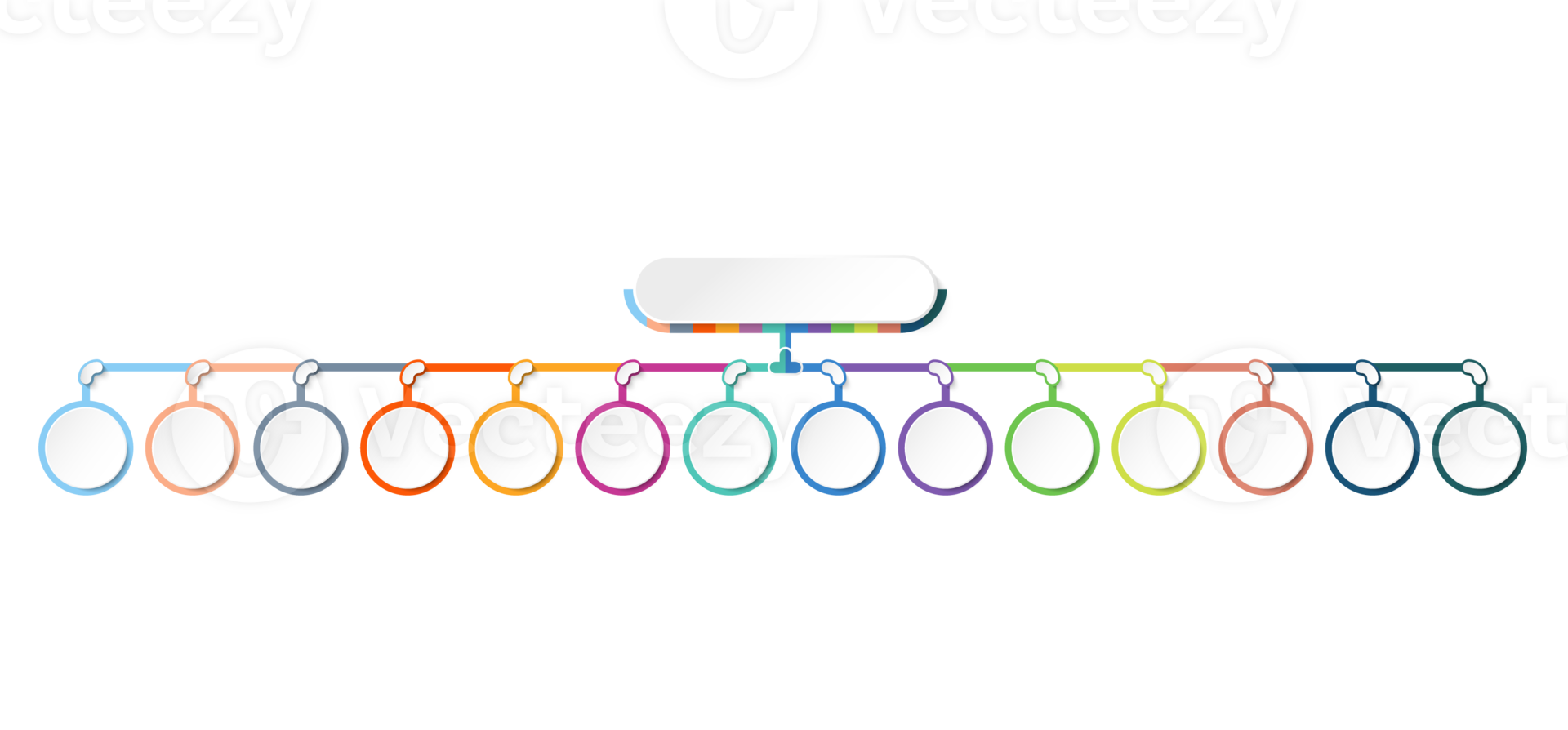 Infographic process design 14 options or steps. png