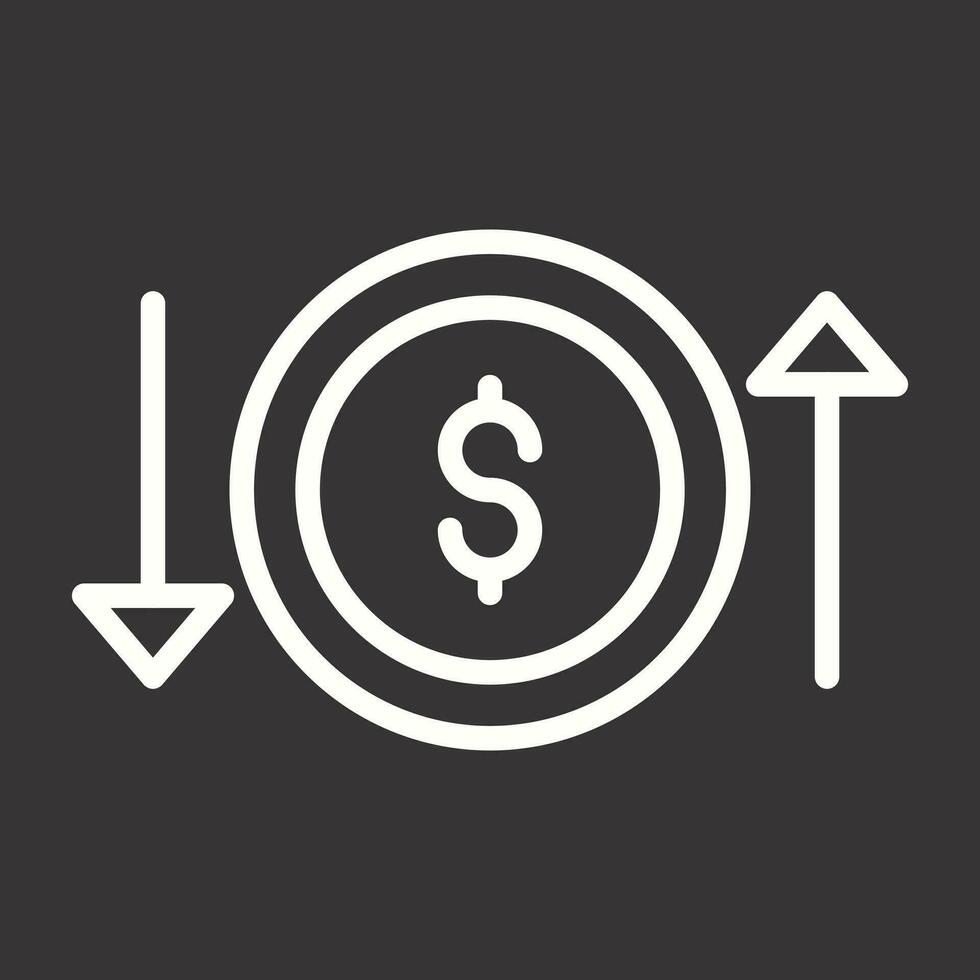 Cash Flow Problems Vector Icon