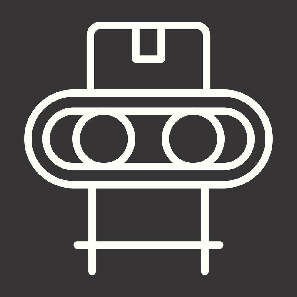 Conveyor belt Vector Icon