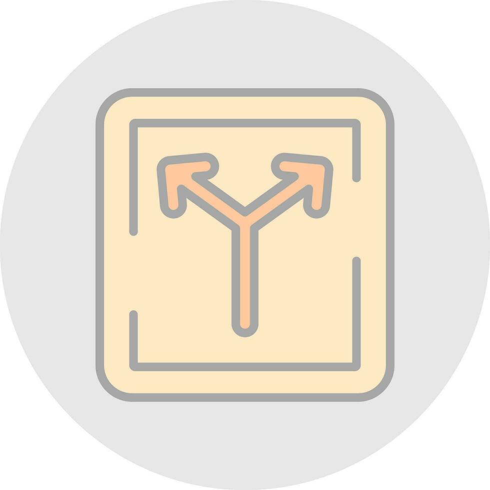 Split Vector Icon Design