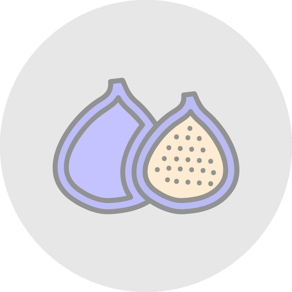 Fig Vector Icon Design