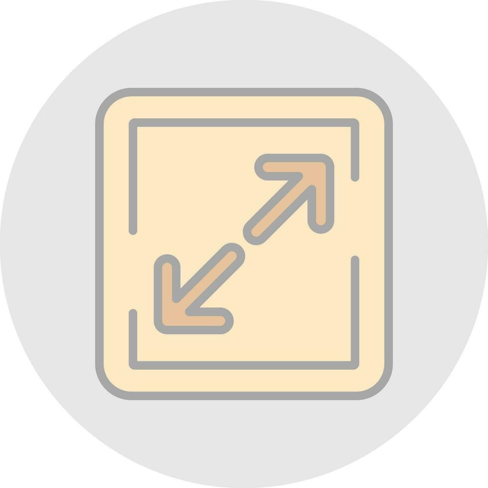 Maximize Vector Icon Design