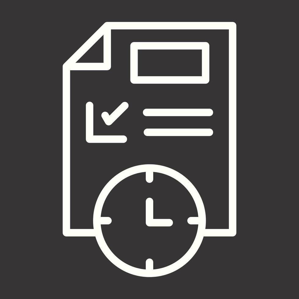 Deadline Vector Icon