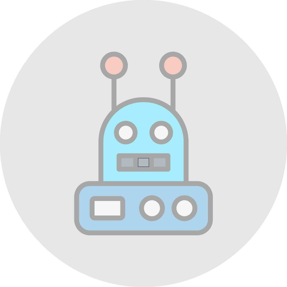 Robot  Vector Icon Design