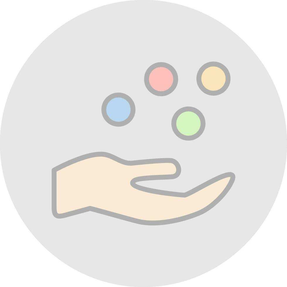 Juggle  Vector Icon Design