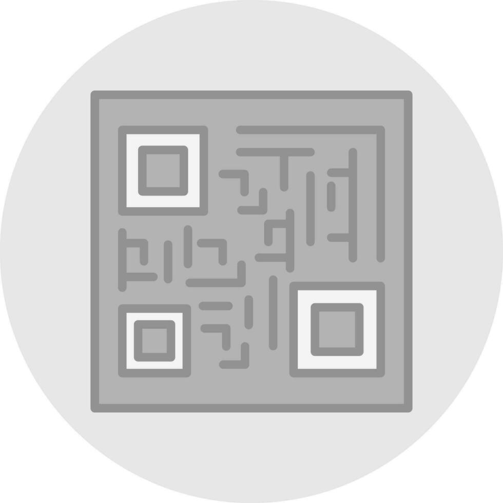 Qr code Vector Icon Design