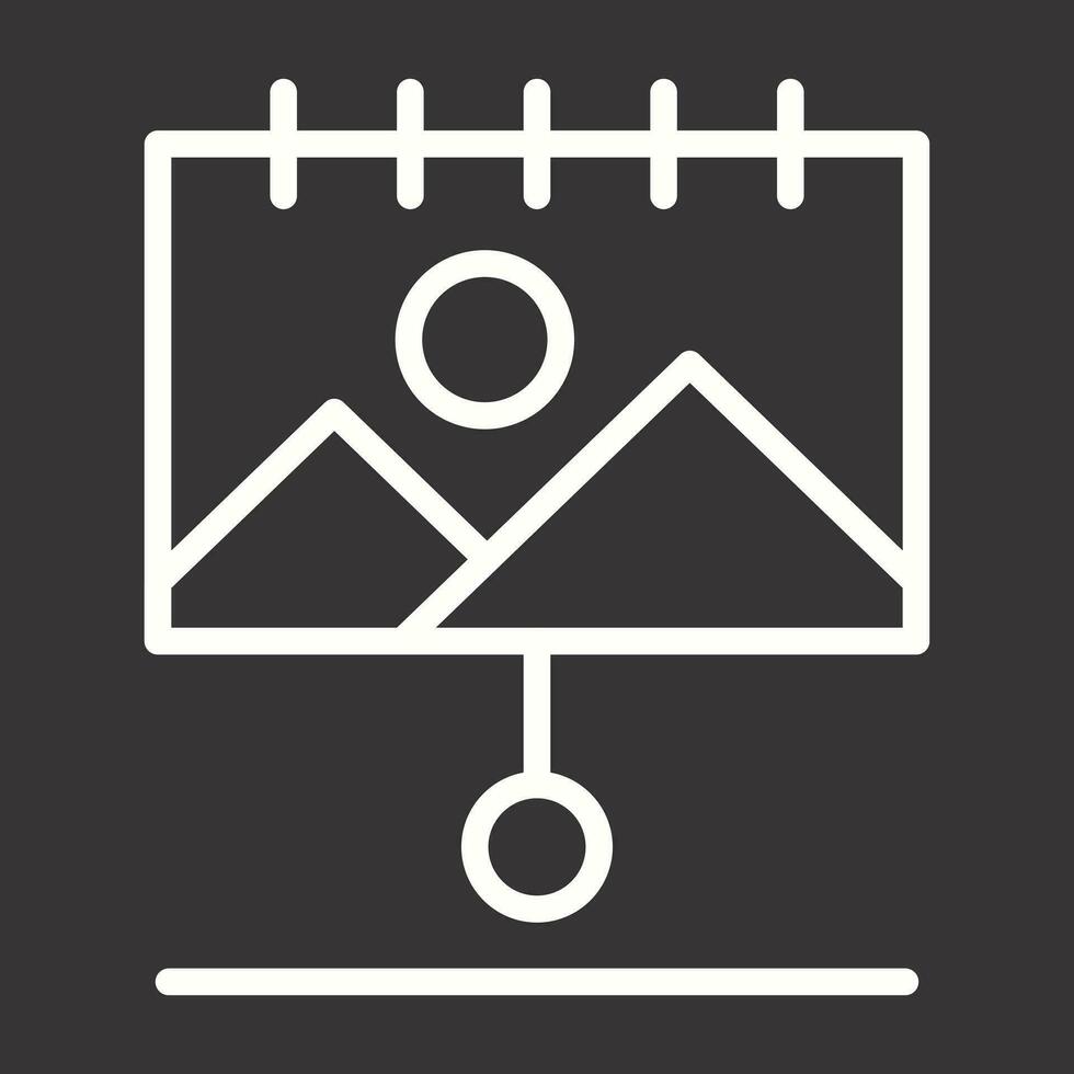 Canvas Vector Icon