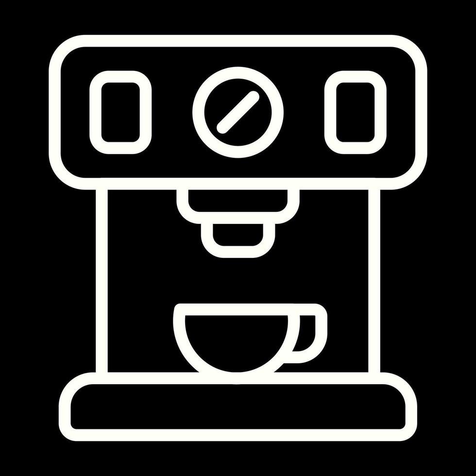 Coffee Maker with Wi-Fi Vector Icon