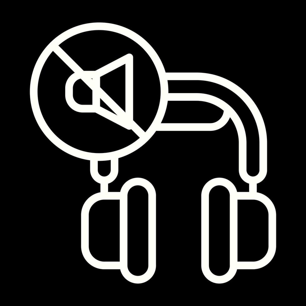 Noise-Canceling Headphones Vector Icon