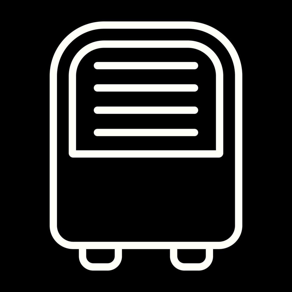 Portable Air Conditioner Vector Icon