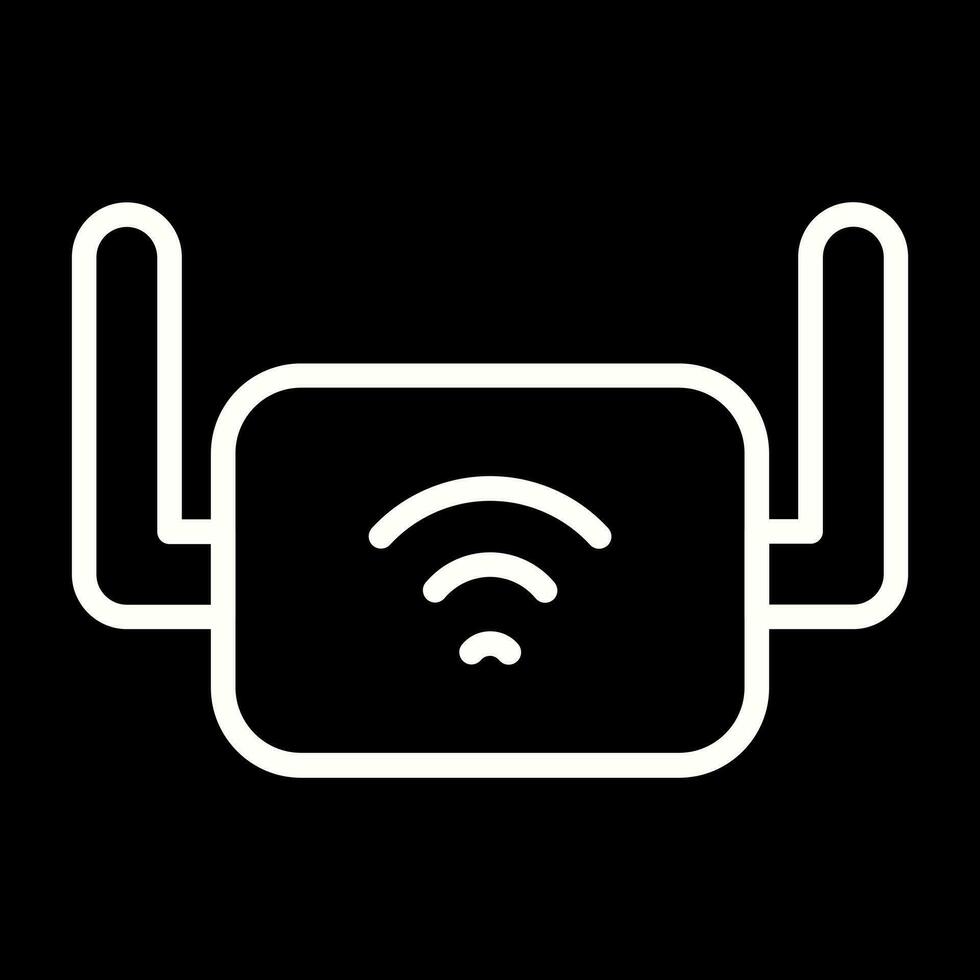 Wi-Fi Range Extender Vector Icon