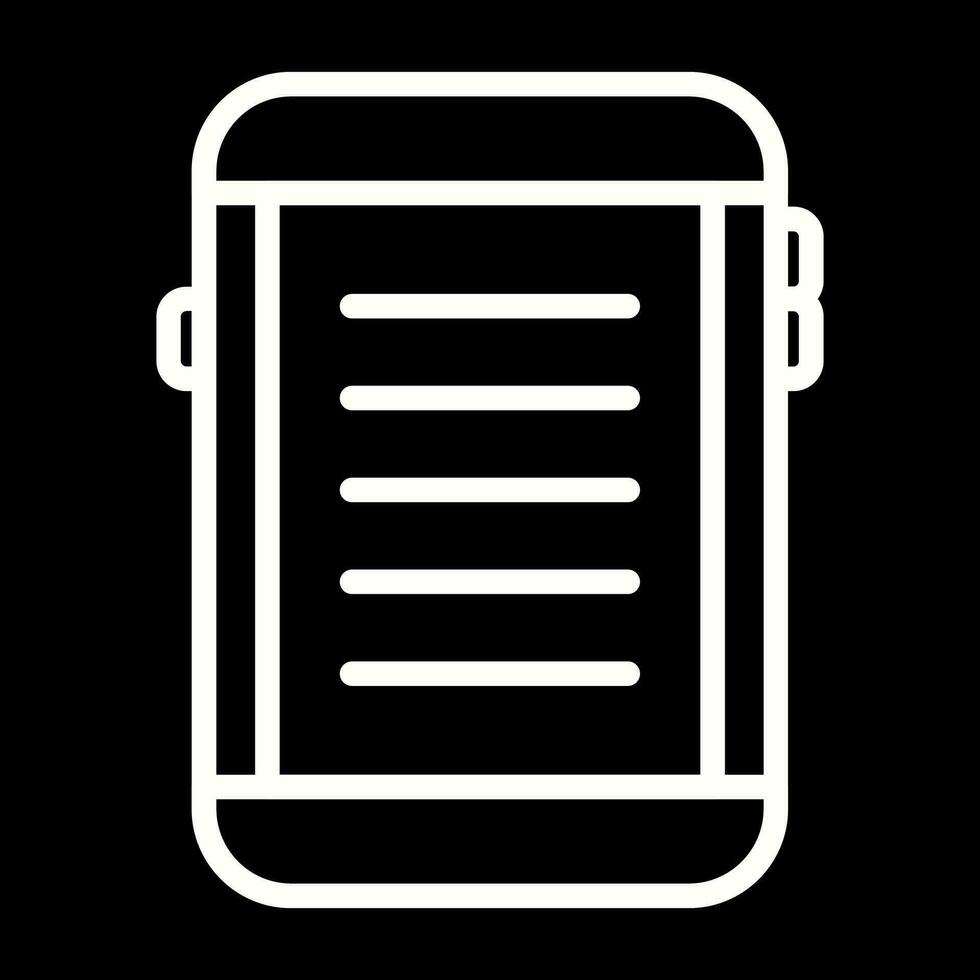 E-reader Vector Icon