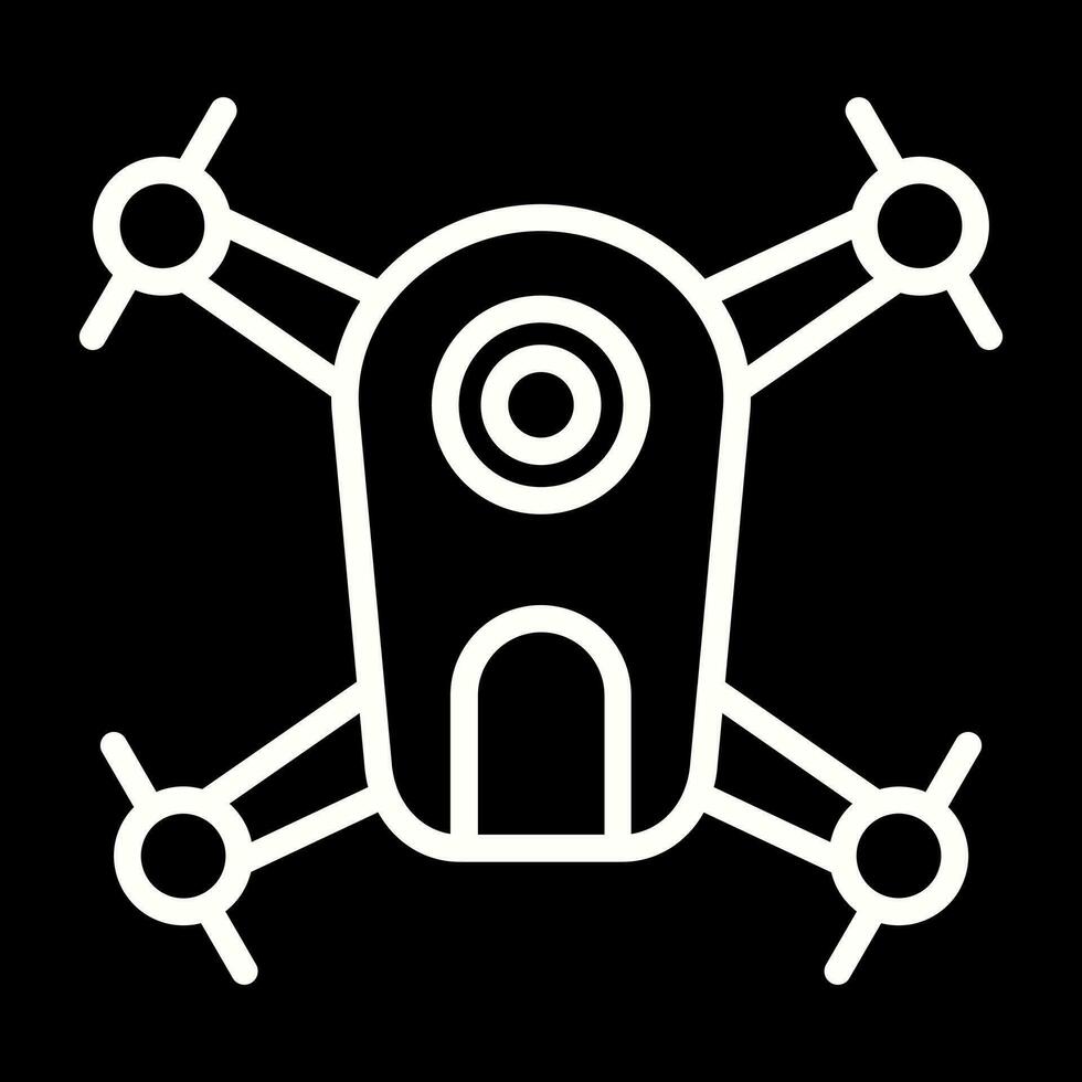 icono de vector de dron