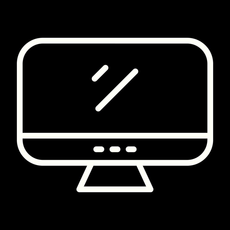 Monitor Vector Icon