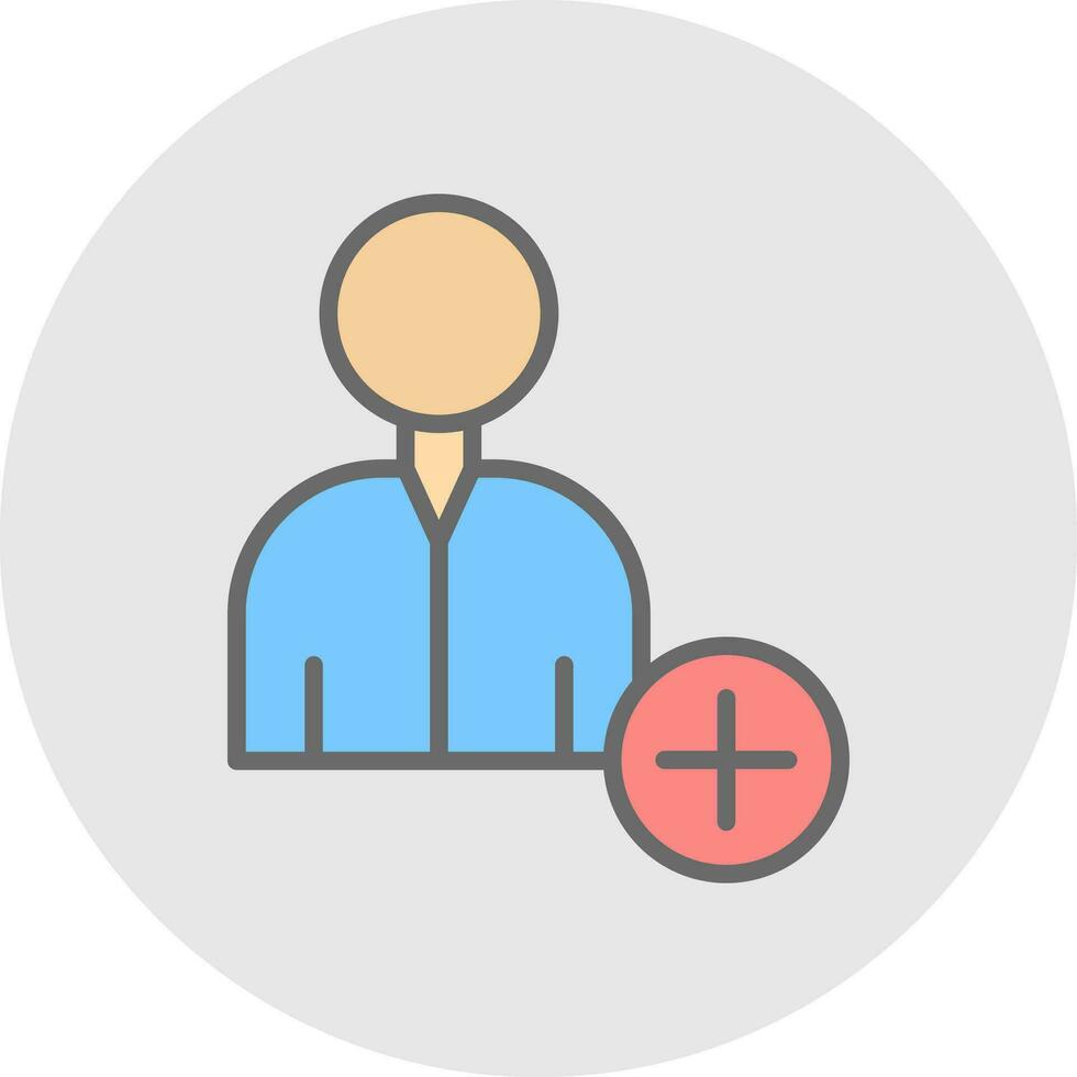 Add Friend  Vector Icon Design