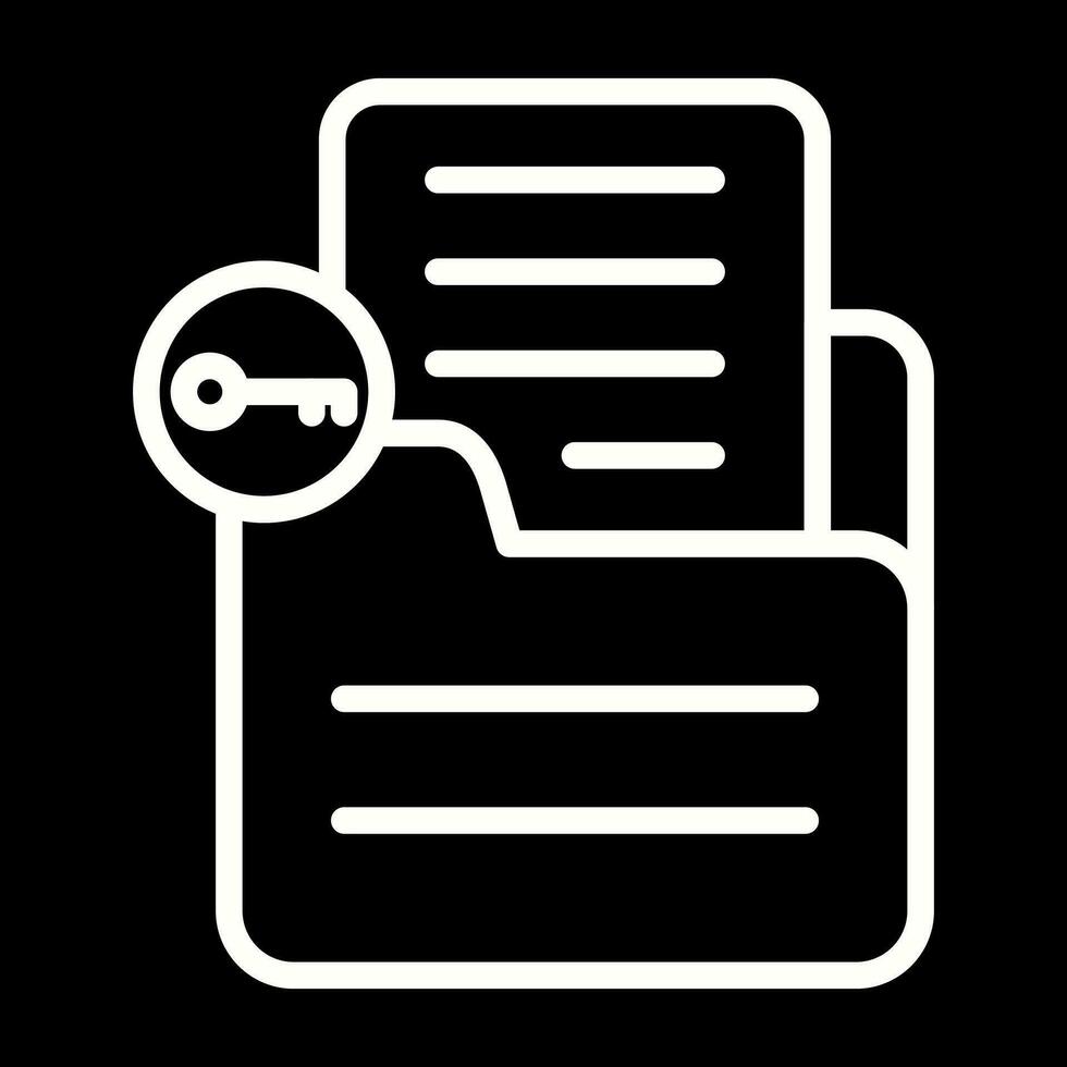 Document Unlock Vector Icon