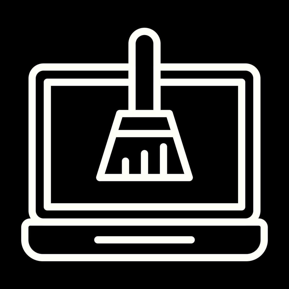 Disk Cleanup Vector Icon