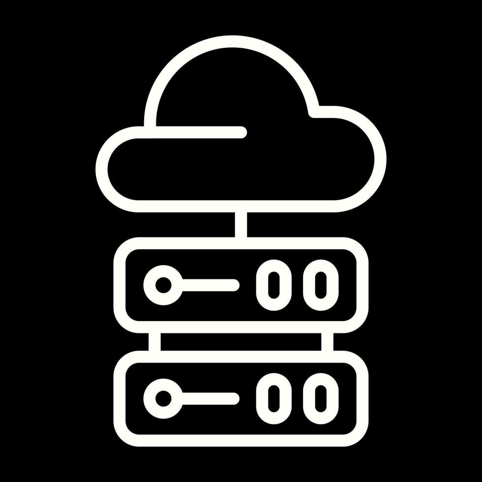 Cloud Computing Vector Icon