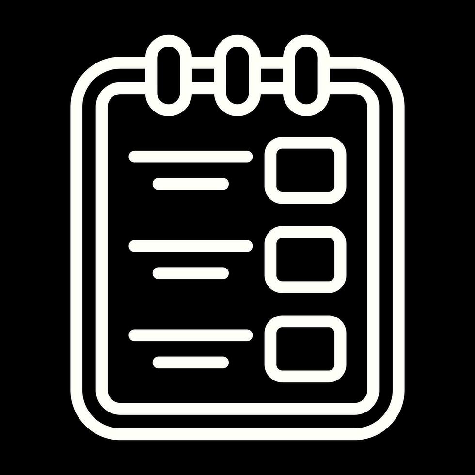 Task list with clipboard Vector Icon