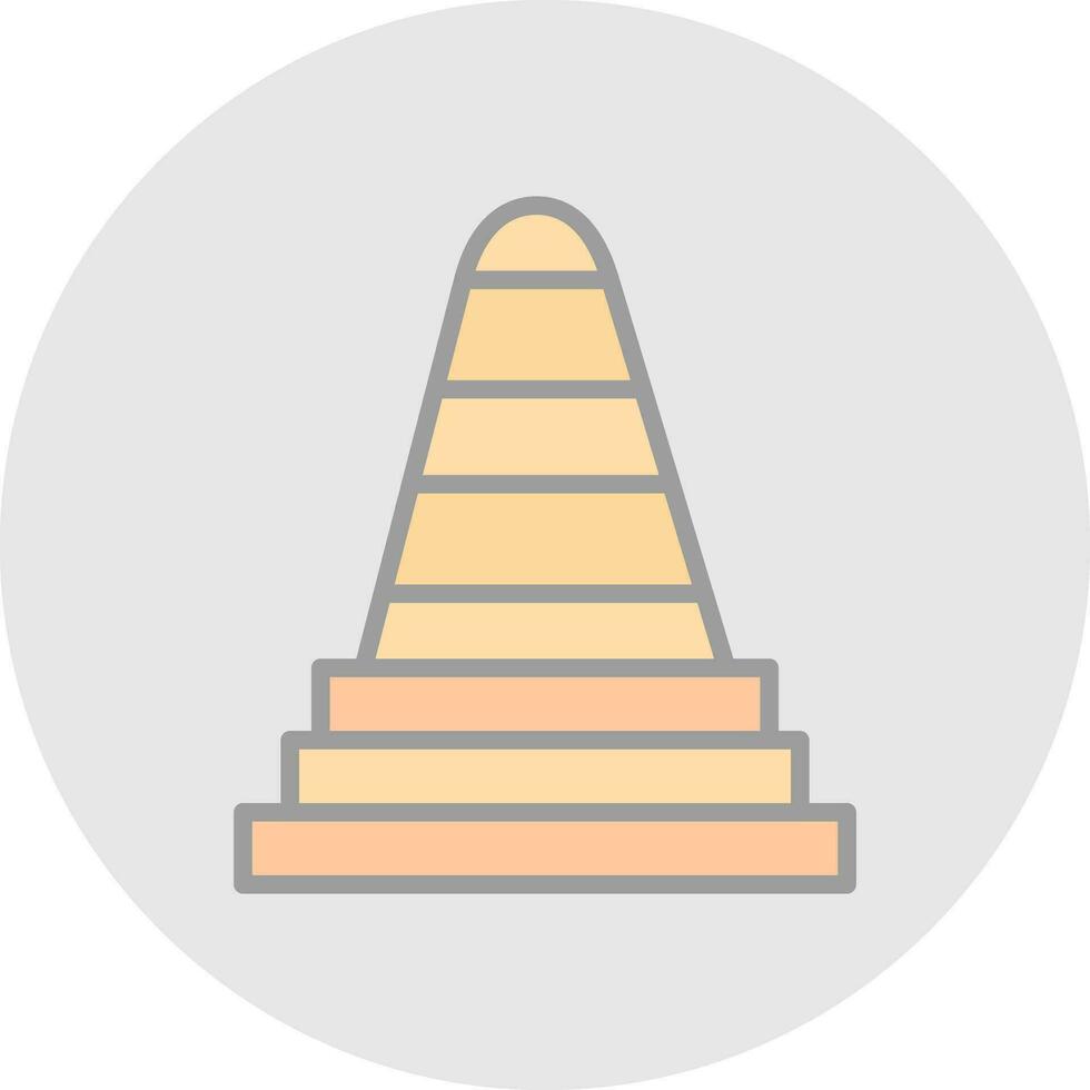 Traffic Cone  Vector Icon Design