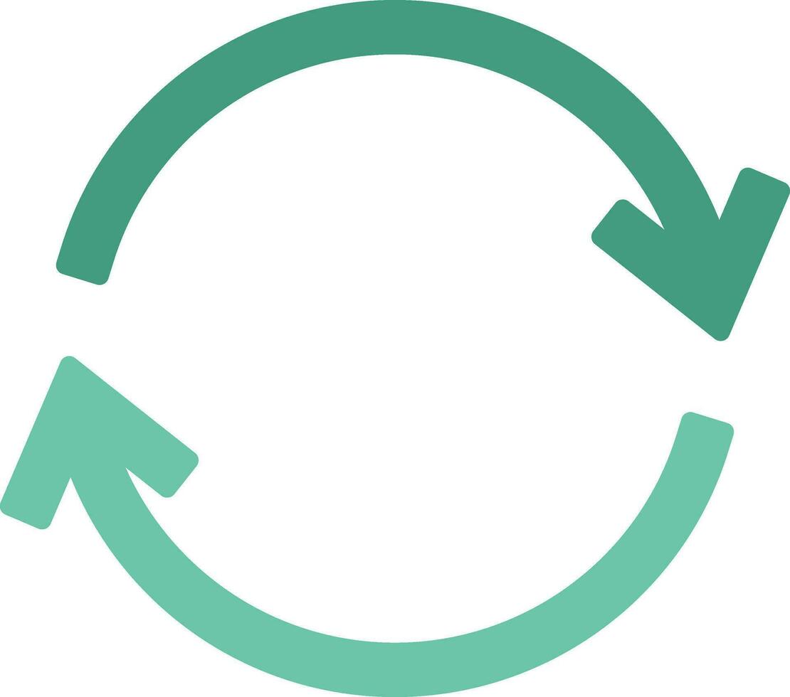 Reloading line icon vector