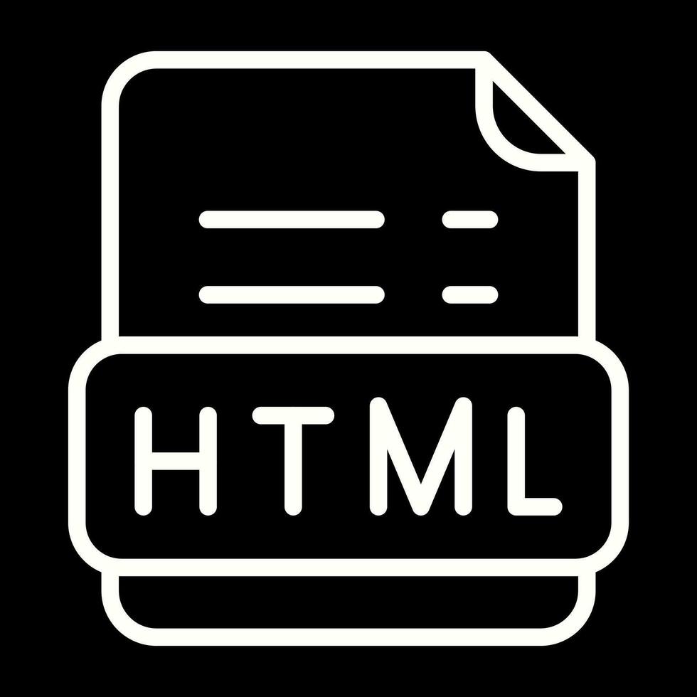 Html Vector Icon