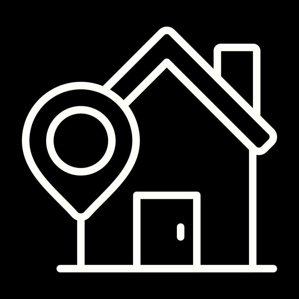 Home Location Vector Icon