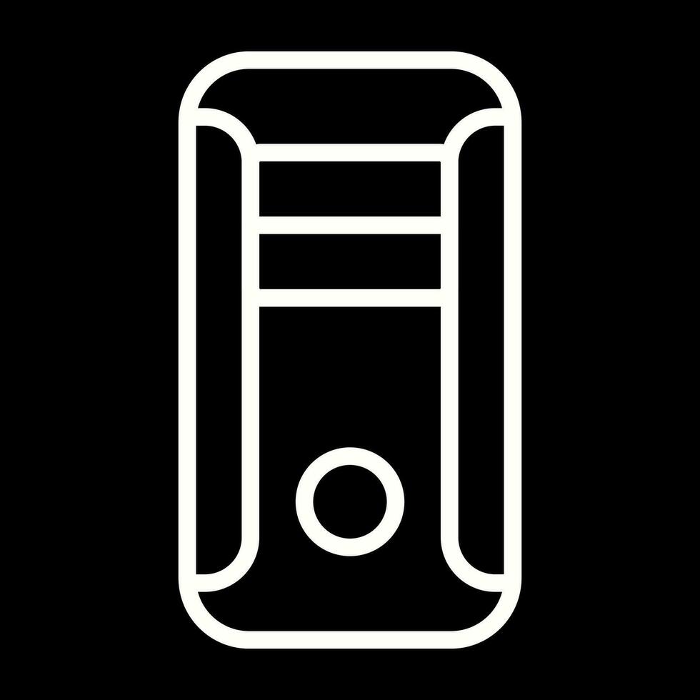 Cpu Tower Vector Icon