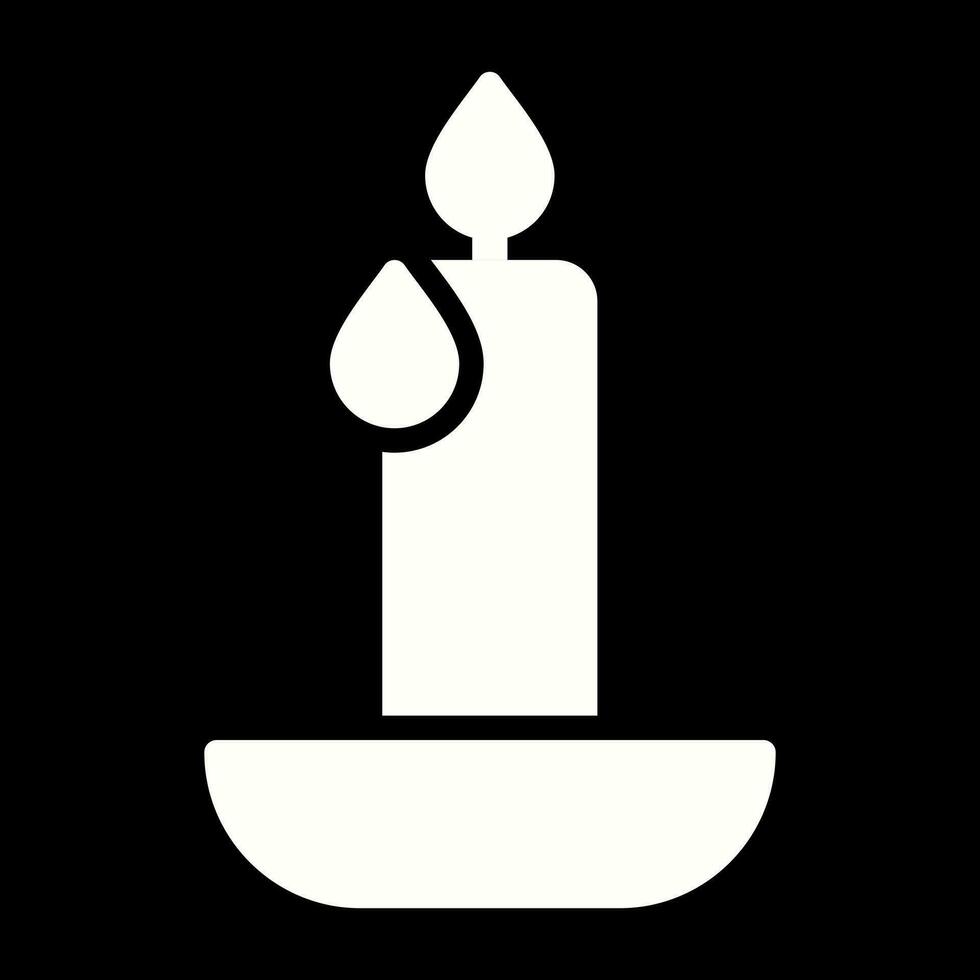 Emergency candle Vector Icon