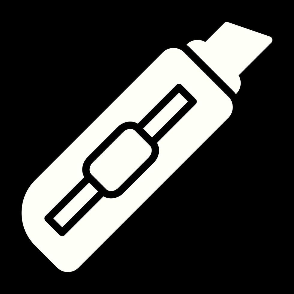 Utility knife Vector Icon