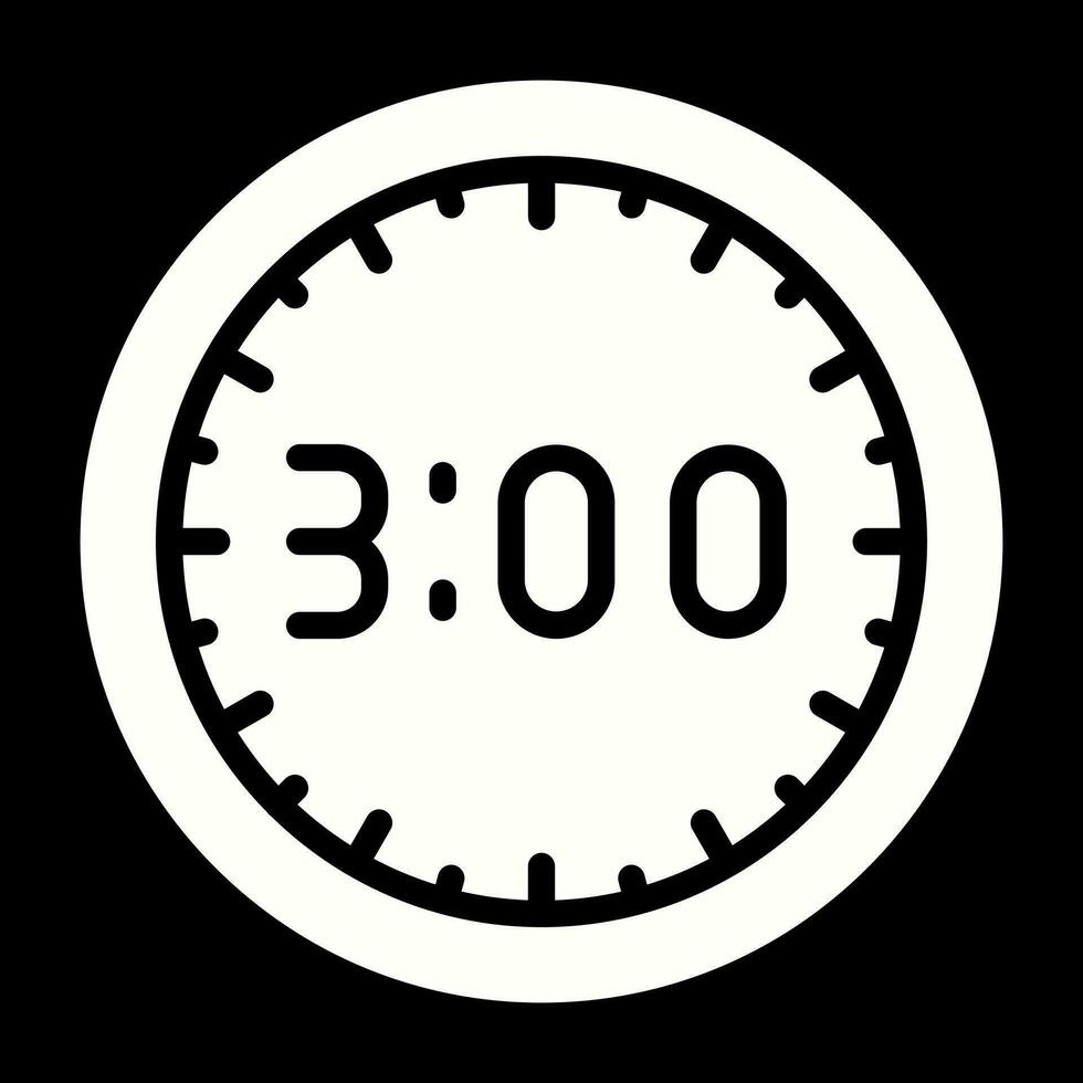 Clock Vector Icon