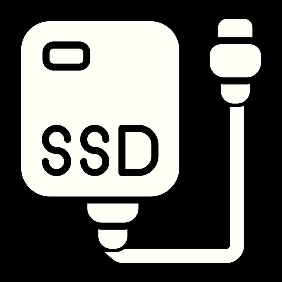 External SSD Vector Icon