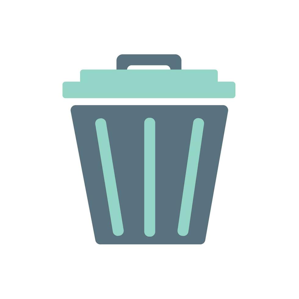 Bin icon vector