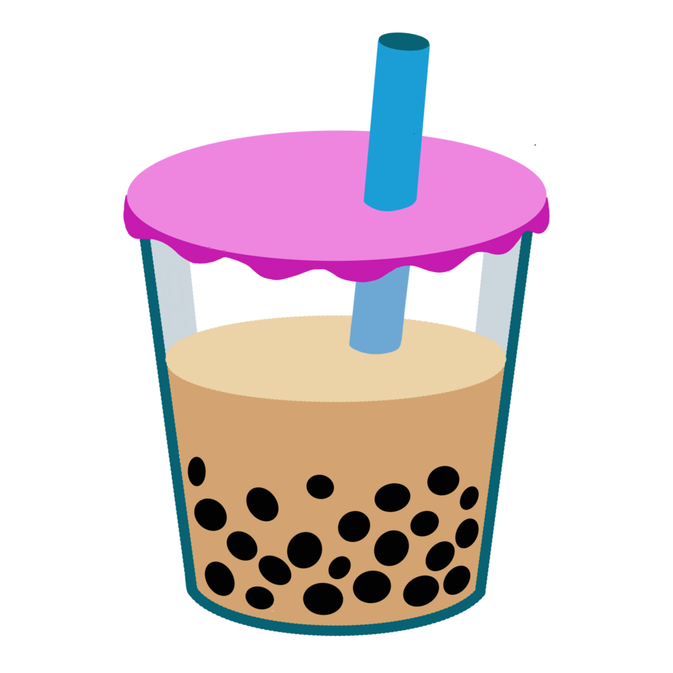 Illustration of Bobba Drink png