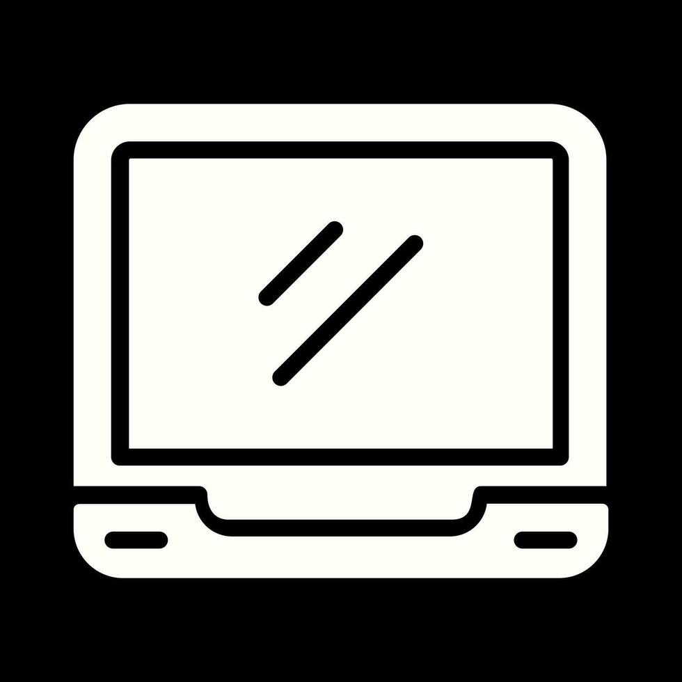 icono de vector de laptop