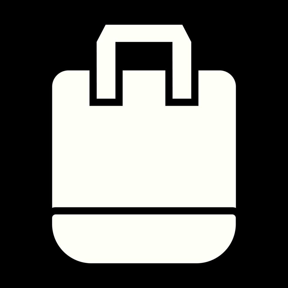 Reusable shopping bag Vector Icon